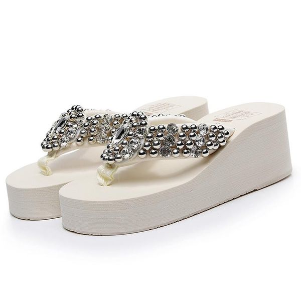slippers explosive water drop handmade diy sandals mid-heel elastic cloth non-slip women's shoes casual wedge, Black
slippers explosive water drop handmade diy sandals mid-heel elastic cloth non-slip women's shoes casual wedge, Black