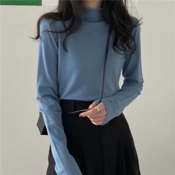 women's t-shirt woman tshirts large size autumn and winter long sleeve turtleneck ropa mujer camisetas, White
women's t-shirt woman tshirts large size autumn and winter long sleeve turtleneck ropa mujer camisetas, White