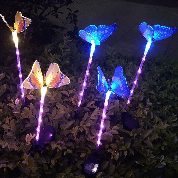 lawn lamps butterfly lamp solar landscape courtyard ground inserted outdoor waterproof garden park colorful led light
lawn lamps butterfly lamp solar landscape courtyard ground inserted outdoor waterproof garden park colorful led light