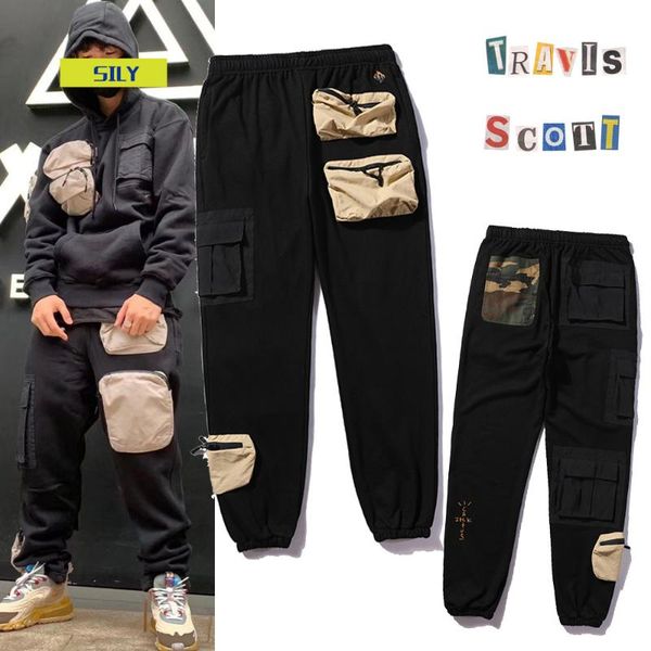 fashion brand multi-pocket workwear joint name casual sweatpants sports pants couple loose men's, Black
fashion brand multi-pocket workwear joint name casual sweatpants sports pants couple loose men's, Black