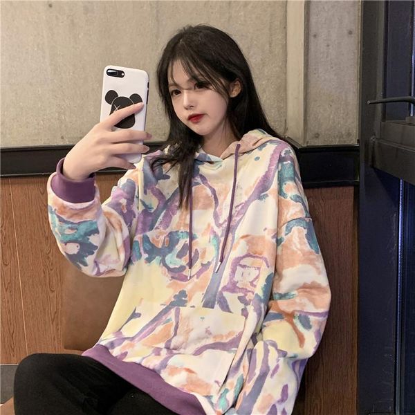 women's hoodies & sweatshirts casual style pullovers women fashion brand print oversize hooded korean clothes bf autumn winter, Black
women's hoodies & sweatshirts casual style pullovers women fashion brand print oversize hooded korean clothes bf autumn winter, Black