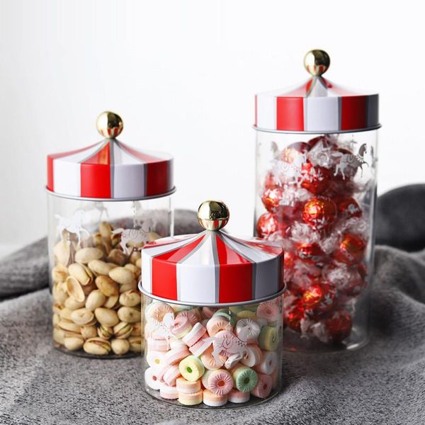 Creative Carousel Container With Lid Dessert Coffee Beans Snack Storage Tank Kitchen Transparent Glass Spice Jar Bottles & Jars
Creative Carousel Container With Lid Dessert Coffee Beans Snack Storage Tank Kitchen Transparent Glass Spice Jar Bottles & Jars