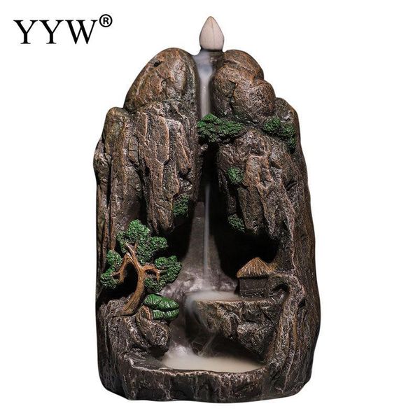 fragrance lamps rockery incense burner waterfall stick lofty mountains and flowing water holder smoke buddhist home decor
fragrance lamps rockery incense burner waterfall stick lofty mountains and flowing water holder smoke buddhist home decor