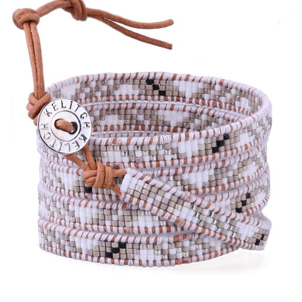 tennis kelitch 5 strands wrap miyuki beaded bracelet stone women jewelry leather cuff friends handmade friendship bracelets, Golden;silver
tennis kelitch 5 strands wrap miyuki beaded bracelet stone women jewelry leather cuff friends handmade friendship bracelets, Golden;silver