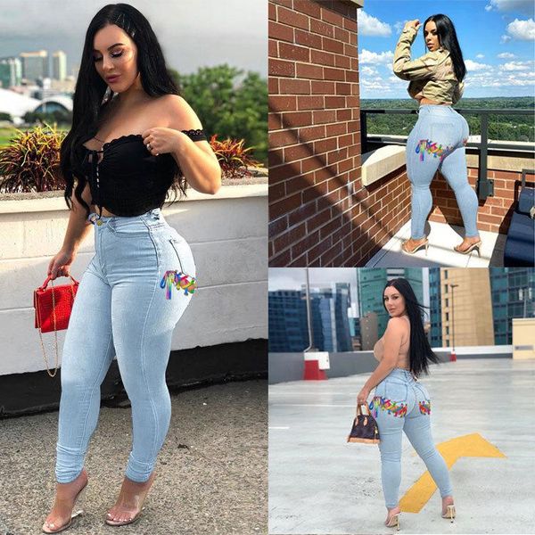 women's jeans women high waist stretch slim denim trousers autumn thin office ladies blue casual pencil pants
women's jeans women high waist stretch slim denim trousers autumn thin office ladies blue casual pencil pants