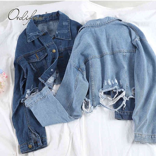 women's jackets ordiautumn streetwear women denim jacket coat casual outwear fashion short ripped jeans mzqq, Black;brown
women's jackets ordiautumn streetwear women denim jacket coat casual outwear fashion short ripped jeans mzqq, Black;brown