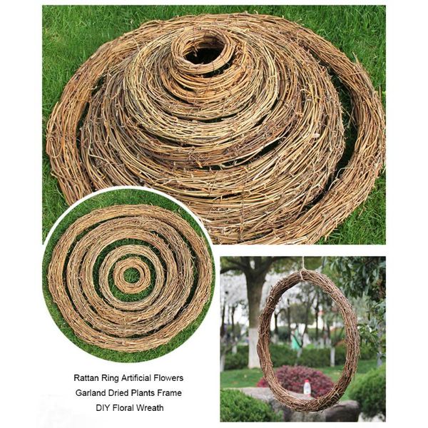 decorative flowers & wreaths 15-35cm rattan ring artificial garland dried flower frame christmas decoration diy floral wedding plants
decorative flowers & wreaths 15-35cm rattan ring artificial garland dried flower frame christmas decoration diy floral wedding plants