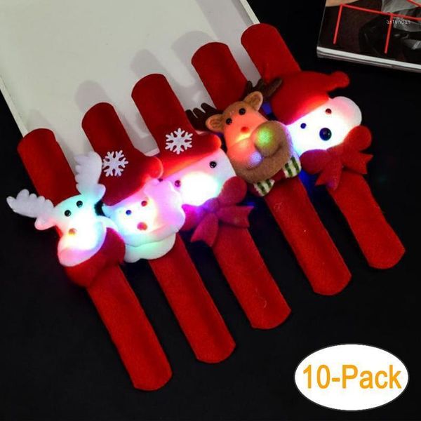 christmas decorations 10pcs led xmas party decor slap bracelet/headband/glasses/brooch accessories electric steady on light
christmas decorations 10pcs led xmas party decor slap bracelet/headband/glasses/brooch accessories electric steady on light