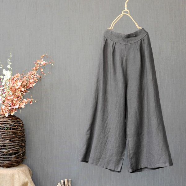 women's pants & capris loose girls cotton linen wide leg trousers women vintage spring summer casual elastic waist retro ladies grey, Black;white
women's pants & capris loose girls cotton linen wide leg trousers women vintage spring summer casual elastic waist retro ladies grey, Black;white