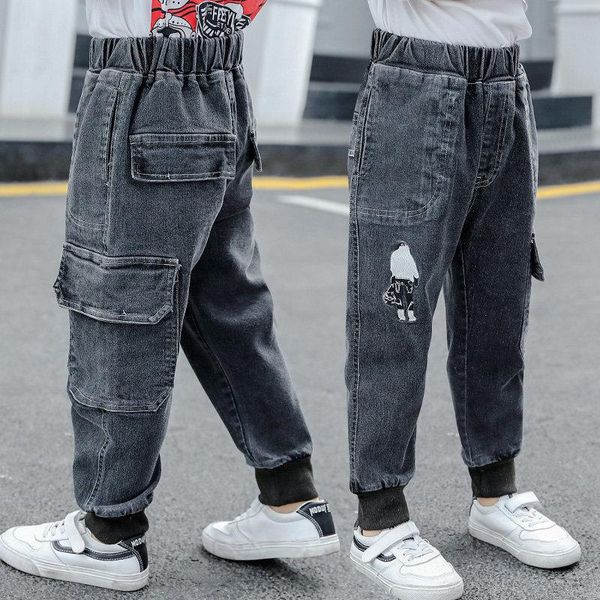 jeans kids casual black cargo pants for boys pocket children clothing manufacturers china, Blue
jeans kids casual black cargo pants for boys pocket children clothing manufacturers china, Blue