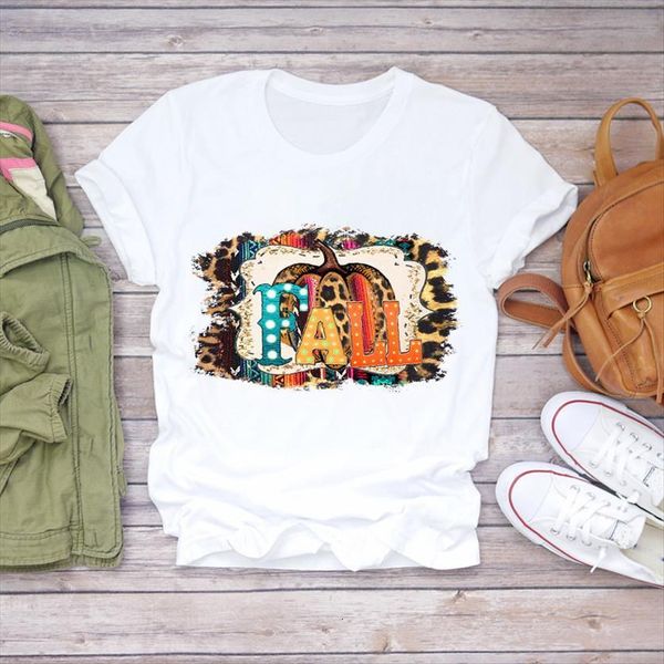 pumpkin leopard halloween fashion fall women t shirts autumn print ladies womens graphic female tee, White
pumpkin leopard halloween fashion fall women t shirts autumn print ladies womens graphic female tee, White