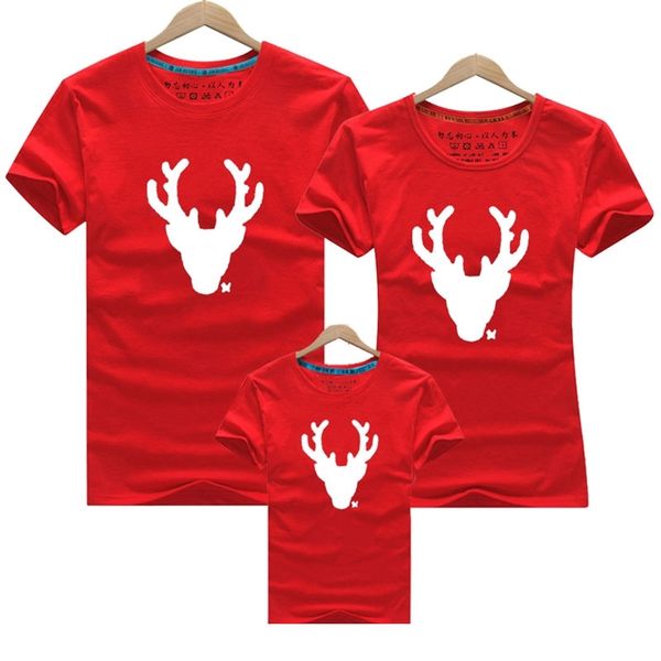year christmas clothing deer look mother daughter father son cotton boy girl shirt family matching outfit 210417, Blue
year christmas clothing deer look mother daughter father son cotton boy girl shirt family matching outfit 210417, Blue