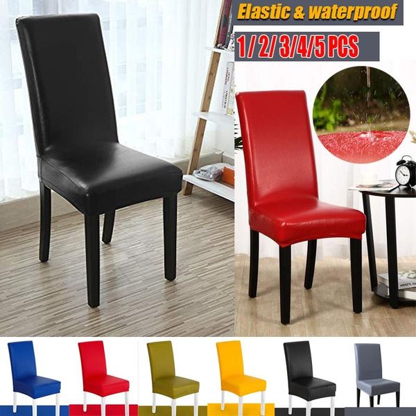 chair covers 1/2/3/4/5 pcs waterproof pu leather elastic furniture protector decoration
chair covers 1/2/3/4/5 pcs waterproof pu leather elastic furniture protector decoration