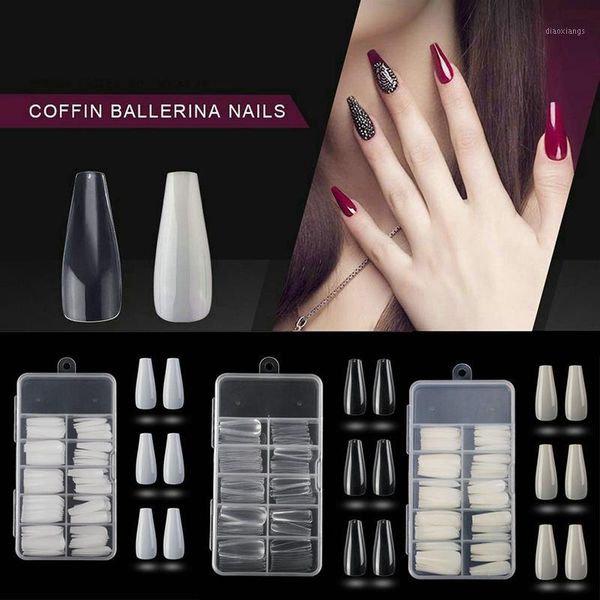 100pcs long ballerina false nail art tip white/clear/natural coffin acrylic full cover diy artificial fake nails manicure tools1, Red;gold
100pcs long ballerina false nail art tip white/clear/natural coffin acrylic full cover diy artificial fake nails manicure tools1, Red;gold
