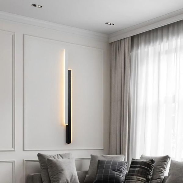 wall lamps 2021 nordic modern tv background bracket light black gold white long lamp luxury bedroom bedside high-quality led
wall lamps 2021 nordic modern tv background bracket light black gold white long lamp luxury bedroom bedside high-quality led