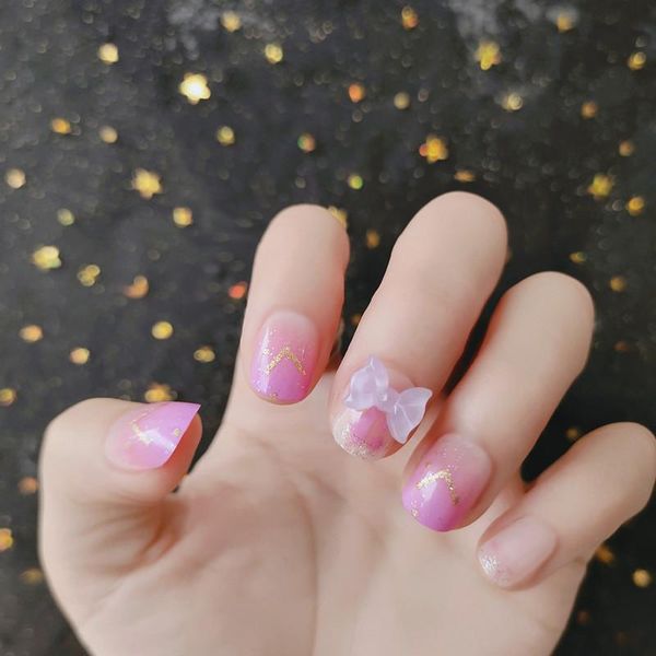 false nails 24pcs bow nail patch glue type removable short paragraph fashion manicure save time teea889, Red;gold
false nails 24pcs bow nail patch glue type removable short paragraph fashion manicure save time teea889, Red;gold
