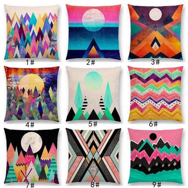 sunrise and moon dreamy peaks colorful mountains world abstract geometric pattern cushion cover car sofa throw pillow case cushion/decorativ
sunrise and moon dreamy peaks colorful mountains world abstract geometric pattern cushion cover car sofa throw pillow case cushion/decorativ