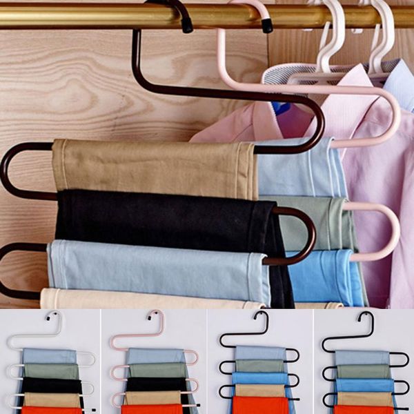 stainless steel pants rack hanger non-slip s-shaped multi-purpose clothes storage saves space stand hangers & racks
stainless steel pants rack hanger non-slip s-shaped multi-purpose clothes storage saves space stand hangers & racks