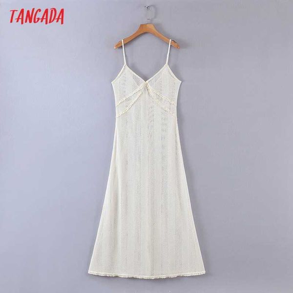 tangada women beige hollow out midi dress strap sleeveless fashion lady beach dresses vestido 8h95 210609, Black;gray
tangada women beige hollow out midi dress strap sleeveless fashion lady beach dresses vestido 8h95 210609, Black;gray