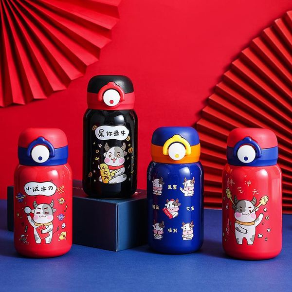 water bottles 350ml large-capacity chinese year of the ox theme stainless steel bomb lid vacuum flask coffee cup gift
water bottles 350ml large-capacity chinese year of the ox theme stainless steel bomb lid vacuum flask coffee cup gift
