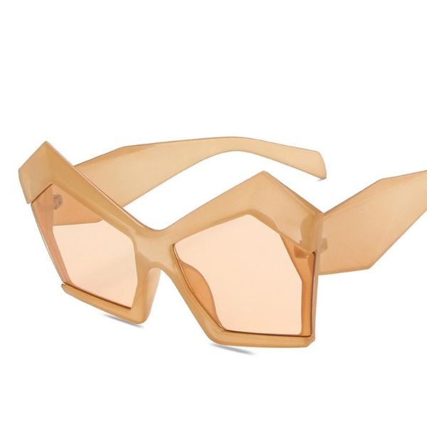 sunglasses vintage oversized irregular cat eye for women 2021 retro brand designer sun glasses female shades oculos uv400, White;black
sunglasses vintage oversized irregular cat eye for women 2021 retro brand designer sun glasses female shades oculos uv400, White;black