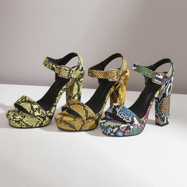 womens snake python pattern mixed colors block super high heel sandals gladiator shoes slingbacks platform plus size 3colors, Black
womens snake python pattern mixed colors block super high heel sandals gladiator shoes slingbacks platform plus size 3colors, Black