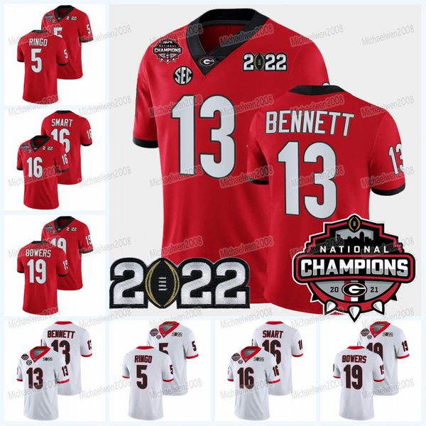 2022 nationals champion georgia bulldogs uga football jersey stetson bennett zamir white jalen carter brock bowers lewis cine herschel walke, Black;red
2022 nationals champion georgia bulldogs uga football jersey stetson bennett zamir white jalen carter brock bowers lewis cine herschel walke, Black;red