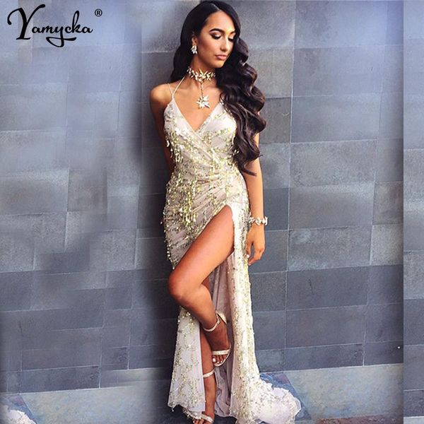 black gold sequins dress women luxury bandage long elegant v neck night club bodycon party sundress maxi vestidos casual dresses, Black;gray
black gold sequins dress women luxury bandage long elegant v neck night club bodycon party sundress maxi vestidos casual dresses, Black;gray
