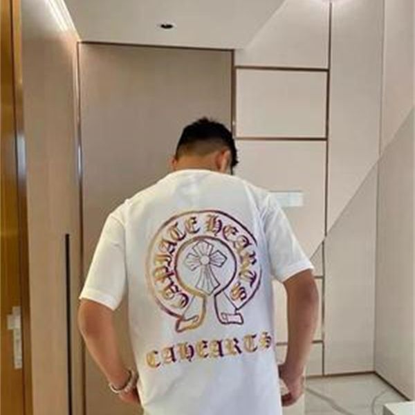correct version ch kro sanskrit font cross gradient colorful horseshoe short sleeve fashion brand couple t-shi, White;black
correct version ch kro sanskrit font cross gradient colorful horseshoe short sleeve fashion brand couple t-shi, White;black