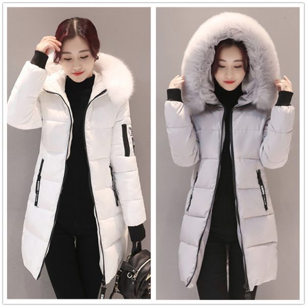 plus size fashion fur winter sports coat thickened parkas women slim long down cotton ladies parka jackets women's outerwear coats, Black
plus size fashion fur winter sports coat thickened parkas women slim long down cotton ladies parka jackets women's outerwear coats, Black