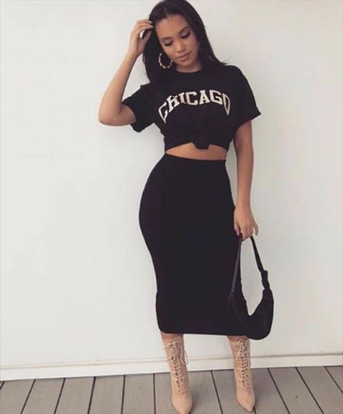 high waisted midi pencil women skirt summer casual bodycon tube stretch office plain long maxi skirts, Black
high waisted midi pencil women skirt summer casual bodycon tube stretch office plain long maxi skirts, Black