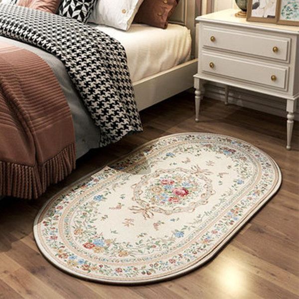 carpets vintage european pastoral style thick oval rug carpet for living room modern nordic bedroom mats and rugs bedside decor
carpets vintage european pastoral style thick oval rug carpet for living room modern nordic bedroom mats and rugs bedside decor