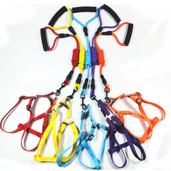 solid color round rope dog chain foam handle chest back cover leash pet strap collars & leashes
solid color round rope dog chain foam handle chest back cover leash pet strap collars & leashes