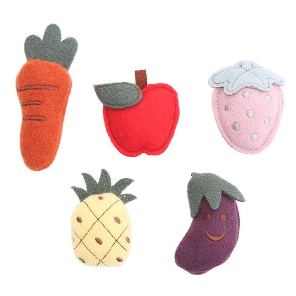 cat toys 5pcs chew toy fruit vegetable felt series training catnip for pets grass plush pet supplies household accessories
cat toys 5pcs chew toy fruit vegetable felt series training catnip for pets grass plush pet supplies household accessories