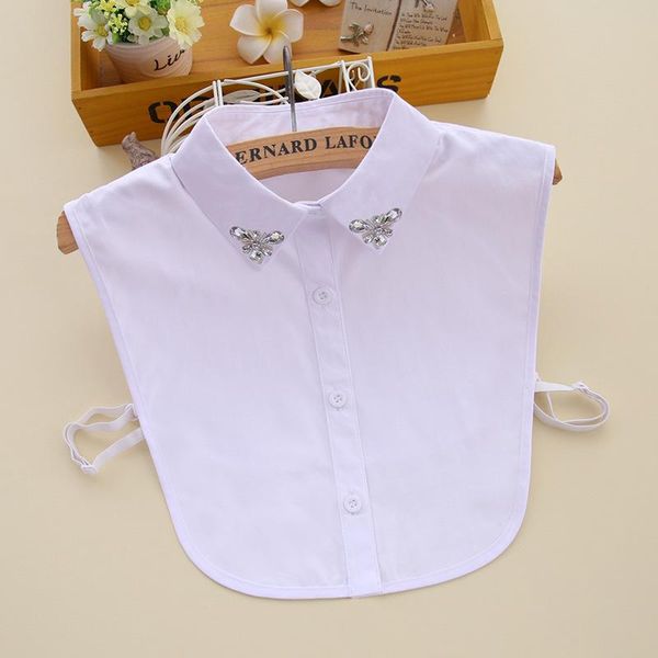 bow ties white cotton women shirt detachable collar ladies lapel fake false collars blouse vest female faux col, Black;gray
bow ties white cotton women shirt detachable collar ladies lapel fake false collars blouse vest female faux col, Black;gray