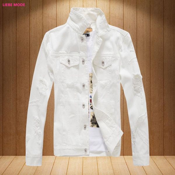 men's jackets mens streetwear denim korean fashion hip hop ripped jeans jacket coat men brand clothing black white red pink xxxl, Black;brown
men's jackets mens streetwear denim korean fashion hip hop ripped jeans jacket coat men brand clothing black white red pink xxxl, Black;brown