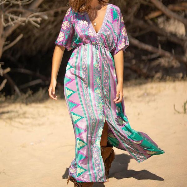 women's swimwear frauen v neck strand maxi kleid bikini cover up vorn tragen slip urlaub badeanzug abdeckung-ups kaftan, White;black
women's swimwear frauen v neck strand maxi kleid bikini cover up vorn tragen slip urlaub badeanzug abdeckung-ups kaftan, White;black