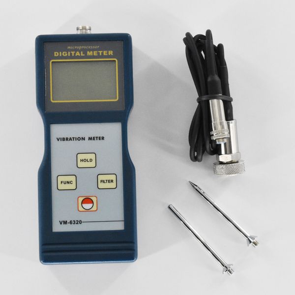 vm-6320 digital vibration meter portable vibration analyzer vibrometer tester 10hz~1khz velocity
vm-6320 digital vibration meter portable vibration analyzer vibrometer tester 10hz~1khz velocity