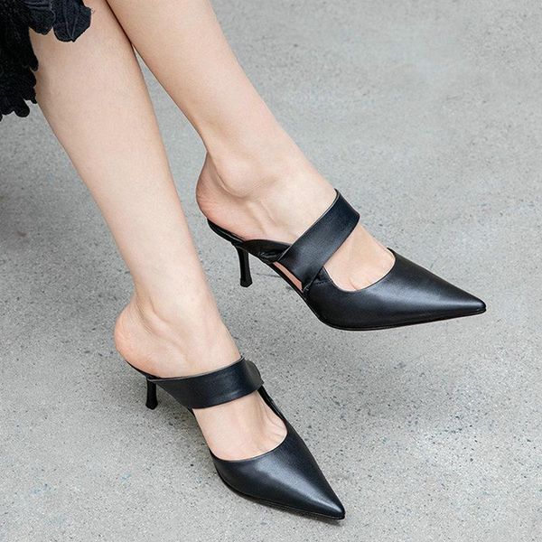 eshtonshero shoes woman pumps cow leather thin high heel solid summer pointed toe slingback ladies wedding size 3-8 dress, Black
eshtonshero shoes woman pumps cow leather thin high heel solid summer pointed toe slingback ladies wedding size 3-8 dress, Black