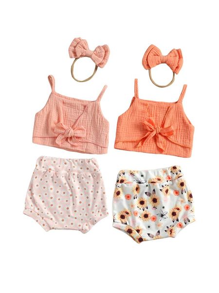 clothing sets summer baby girl clothes set 2021 fashion sleeveless vest floral shorts headband for born infant outfit, White
clothing sets summer baby girl clothes set 2021 fashion sleeveless vest floral shorts headband for born infant outfit, White