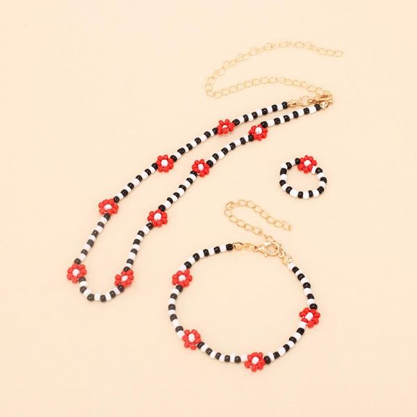 chokers korea lovely daisy flowers colorful beaded necklace set bohemian handmade statement for women gift, Golden;silver
chokers korea lovely daisy flowers colorful beaded necklace set bohemian handmade statement for women gift, Golden;silver