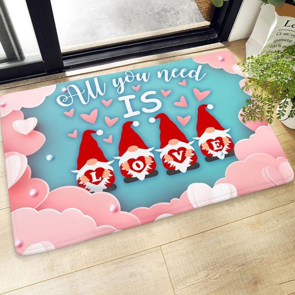 valentine's day decoration doormat faceless doll printing flannel floor mat non-slip home carpets
valentine's day decoration doormat faceless doll printing flannel floor mat non-slip home carpets