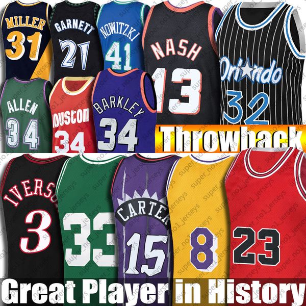 vintage 15 vince allen carter iverson jersey ray 24 black mamba steve hakeem nash olajuwon basketball jerseys charles kevin barkley grant ro, Black;red
vintage 15 vince allen carter iverson jersey ray 24 black mamba steve hakeem nash olajuwon basketball jerseys charles kevin barkley grant ro, Black;red
