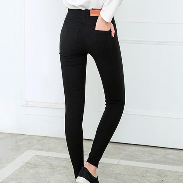 women's pants & capris ladies plus size spring polyester warm pant high waist trousers thick stretch pencil, Black;white
women's pants & capris ladies plus size spring polyester warm pant high waist trousers thick stretch pencil, Black;white