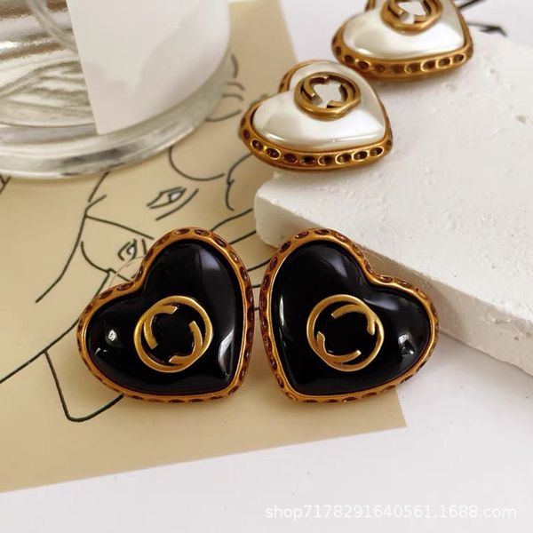 ladies fashion jewelry 2021 early autumn new classic ancient double enamel love old high sense earrings, Golden;silver
ladies fashion jewelry 2021 early autumn new classic ancient double enamel love old high sense earrings, Golden;silver