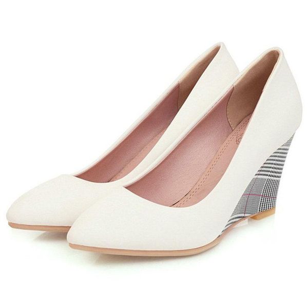 dress shoes zawsthia pink large sizes 34-43 wedges high heels party wedding pumps slip-on women plaid office woman, Black
dress shoes zawsthia pink large sizes 34-43 wedges high heels party wedding pumps slip-on women plaid office woman, Black