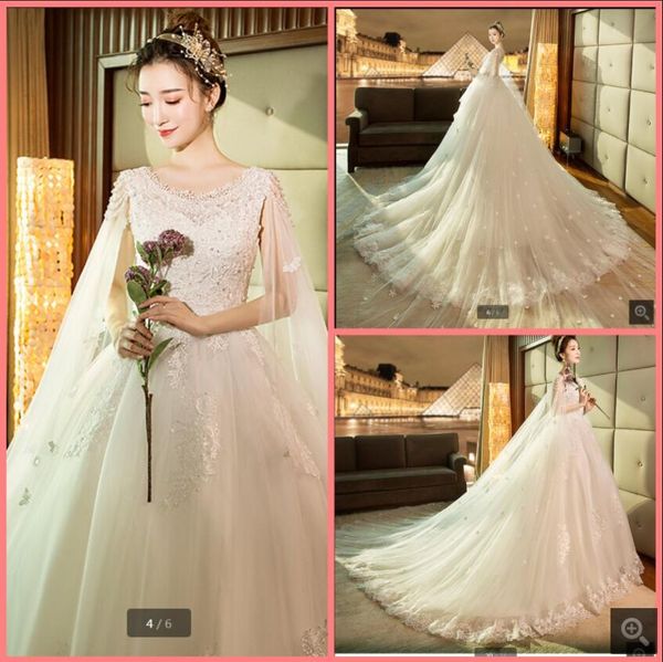 2021 luxury white tulle modest ball gown wedding dress scoop neckline with cape lace appliques vintage bridal gowns beaded sequins princess
2021 luxury white tulle modest ball gown wedding dress scoop neckline with cape lace appliques vintage bridal gowns beaded sequins princess