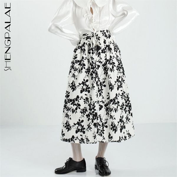 high waist floral skirt women's summer mid-calf printed streetwear female tide 5c948 210427, Black
high waist floral skirt women's summer mid-calf printed streetwear female tide 5c948 210427, Black