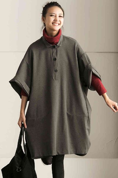 women's trench coats female spring fashion arts plus size outerwear turn-down collar half-sleeve long berif shirt qc6o, Tan;black
women's trench coats female spring fashion arts plus size outerwear turn-down collar half-sleeve long berif shirt qc6o, Tan;black