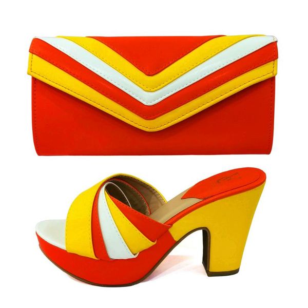 latest african orange color italian design women nigerian shoes and matching bags for wedding dress, Black
latest african orange color italian design women nigerian shoes and matching bags for wedding dress, Black